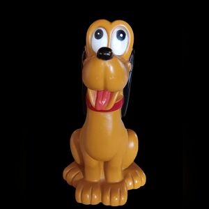 Banamex Vinilos Romay S.A. Vintage Pluto Piggy Bank Walt Disney Product Rare